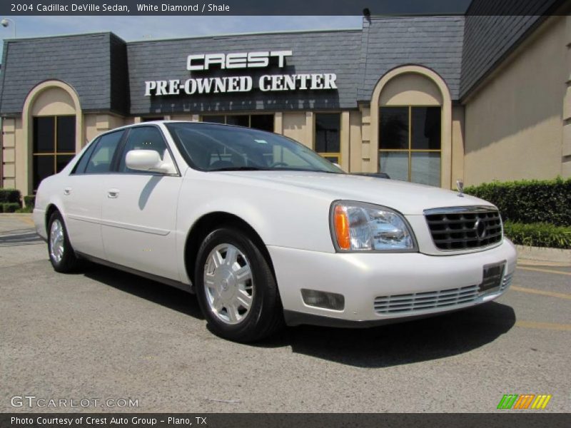 White Diamond / Shale 2004 Cadillac DeVille Sedan