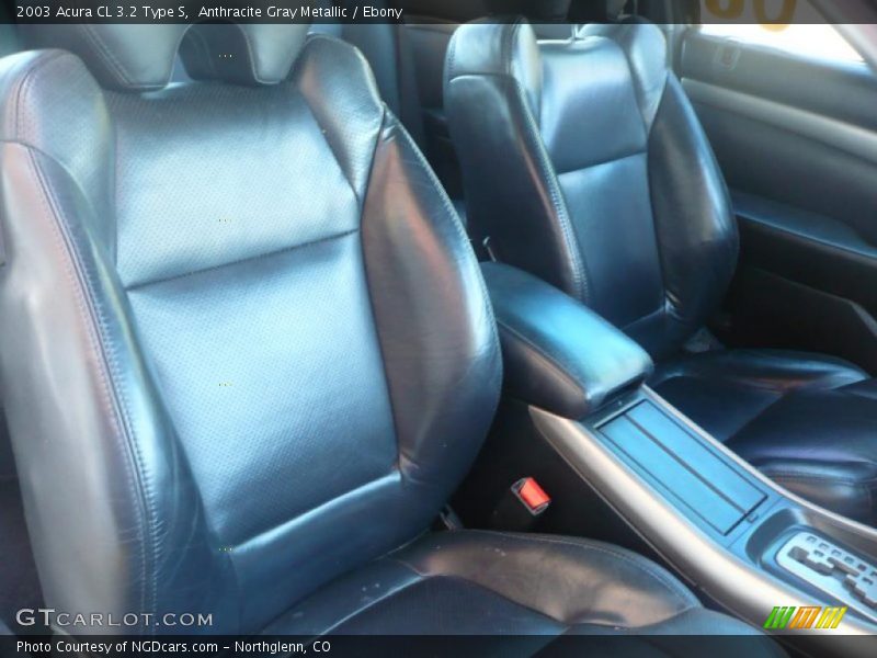 Anthracite Gray Metallic / Ebony 2003 Acura CL 3.2 Type S