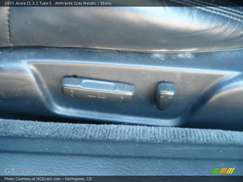Anthracite Gray Metallic / Ebony 2003 Acura CL 3.2 Type S