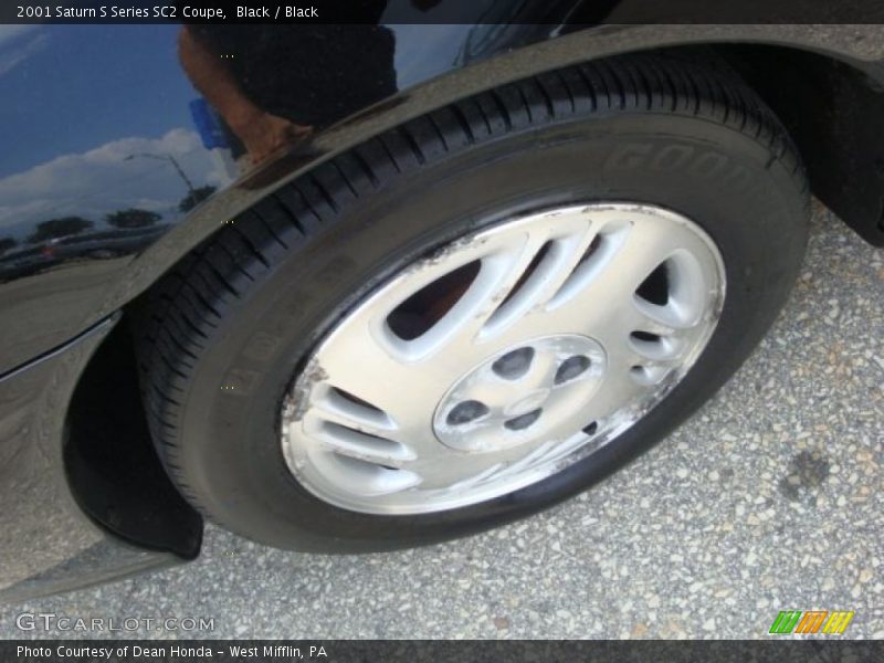 Black / Black 2001 Saturn S Series SC2 Coupe