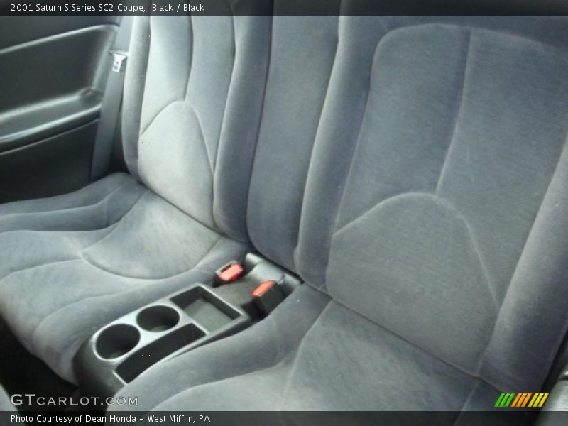 Black / Black 2001 Saturn S Series SC2 Coupe