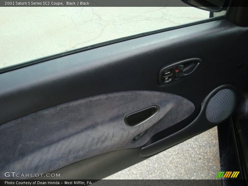 Black / Black 2001 Saturn S Series SC2 Coupe