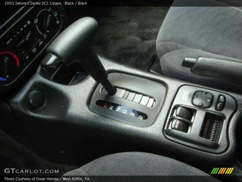 Black / Black 2001 Saturn S Series SC2 Coupe