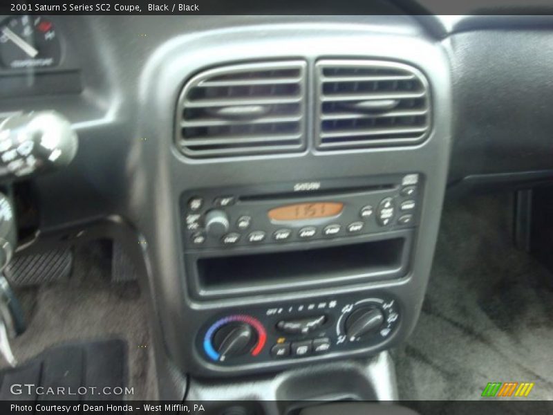 Black / Black 2001 Saturn S Series SC2 Coupe