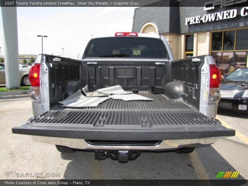 Silver Sky Metallic / Graphite Gray 2007 Toyota Tundra Limited CrewMax