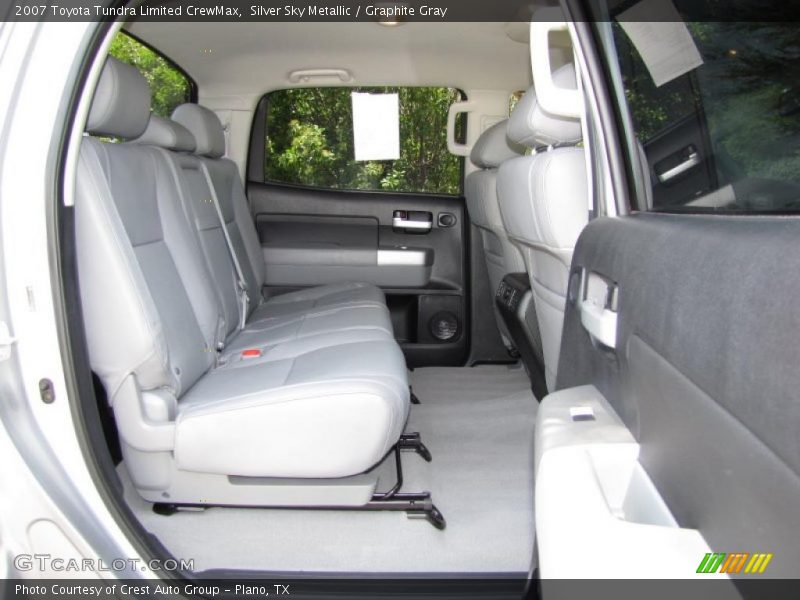 Silver Sky Metallic / Graphite Gray 2007 Toyota Tundra Limited CrewMax