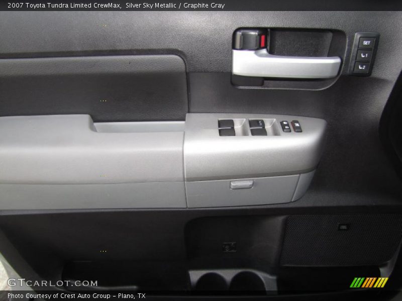 Silver Sky Metallic / Graphite Gray 2007 Toyota Tundra Limited CrewMax
