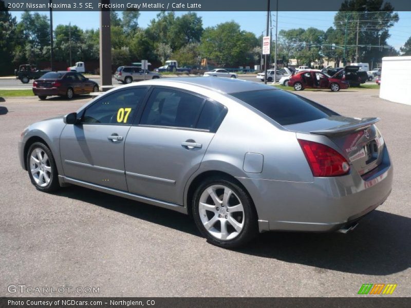 Precision Gray Metallic / Cafe Latte 2007 Nissan Maxima 3.5 SE