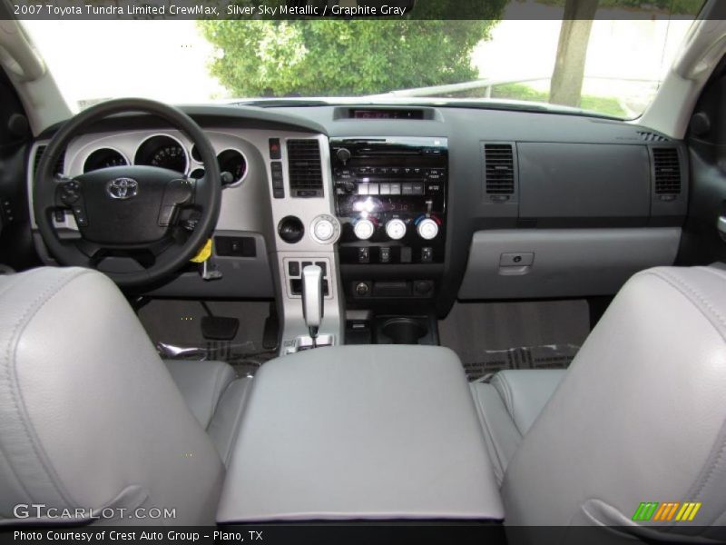 Silver Sky Metallic / Graphite Gray 2007 Toyota Tundra Limited CrewMax