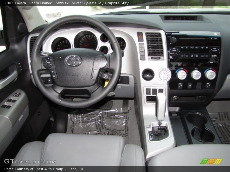 Silver Sky Metallic / Graphite Gray 2007 Toyota Tundra Limited CrewMax