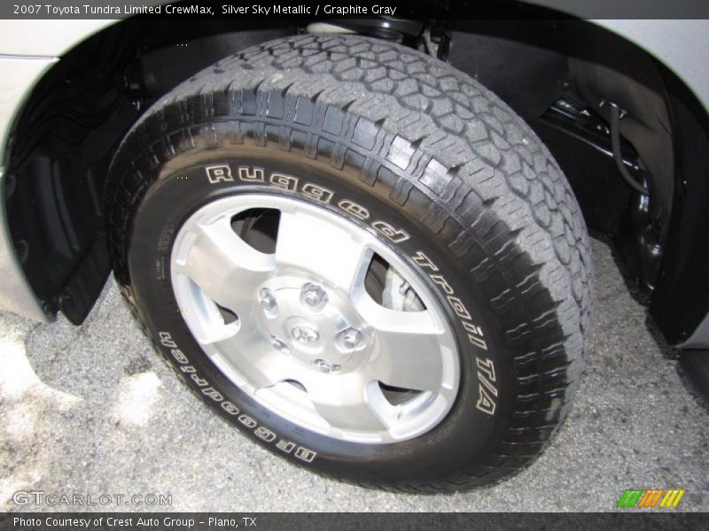 Silver Sky Metallic / Graphite Gray 2007 Toyota Tundra Limited CrewMax