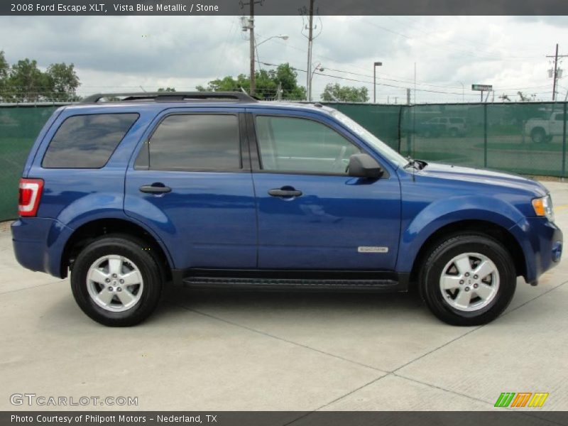 Vista Blue Metallic / Stone 2008 Ford Escape XLT