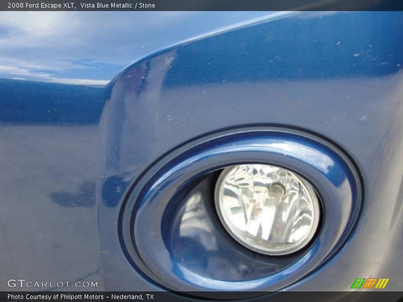 Vista Blue Metallic / Stone 2008 Ford Escape XLT