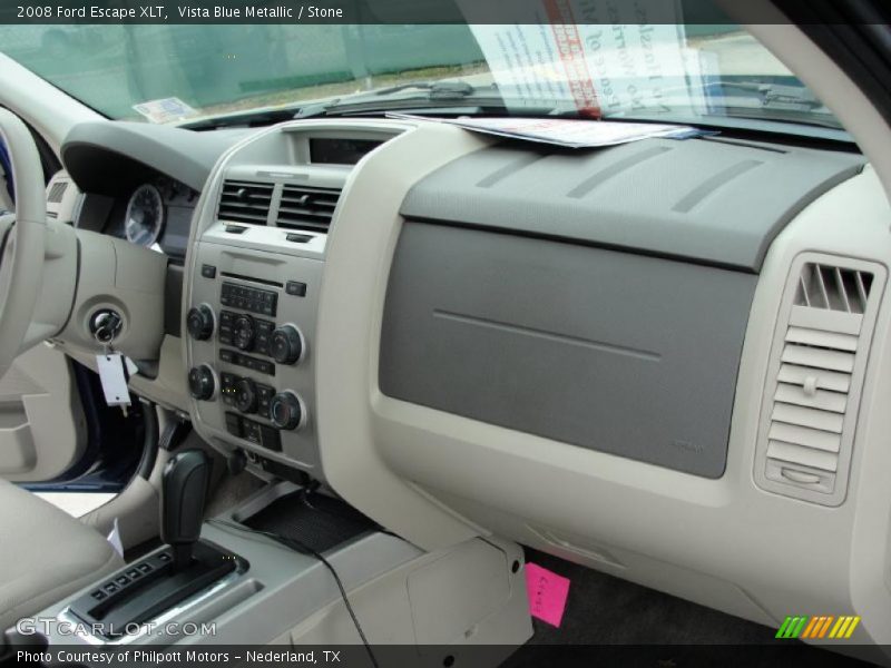 Vista Blue Metallic / Stone 2008 Ford Escape XLT