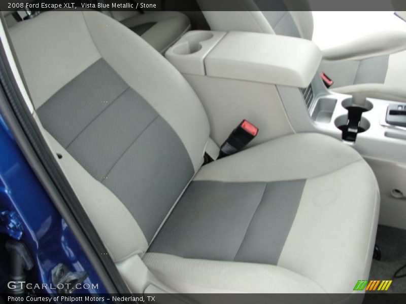 Vista Blue Metallic / Stone 2008 Ford Escape XLT