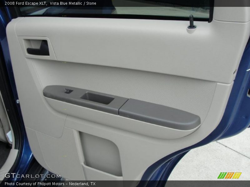 Vista Blue Metallic / Stone 2008 Ford Escape XLT