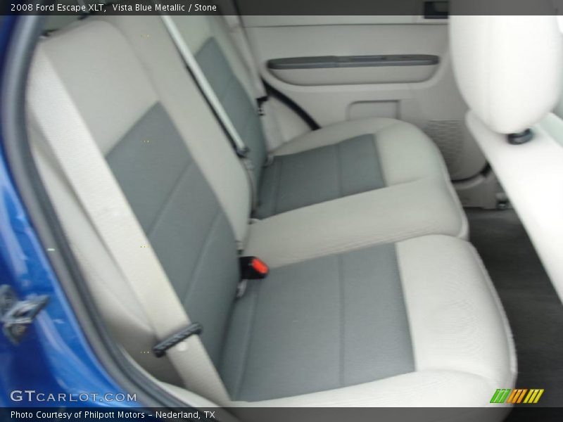 Vista Blue Metallic / Stone 2008 Ford Escape XLT