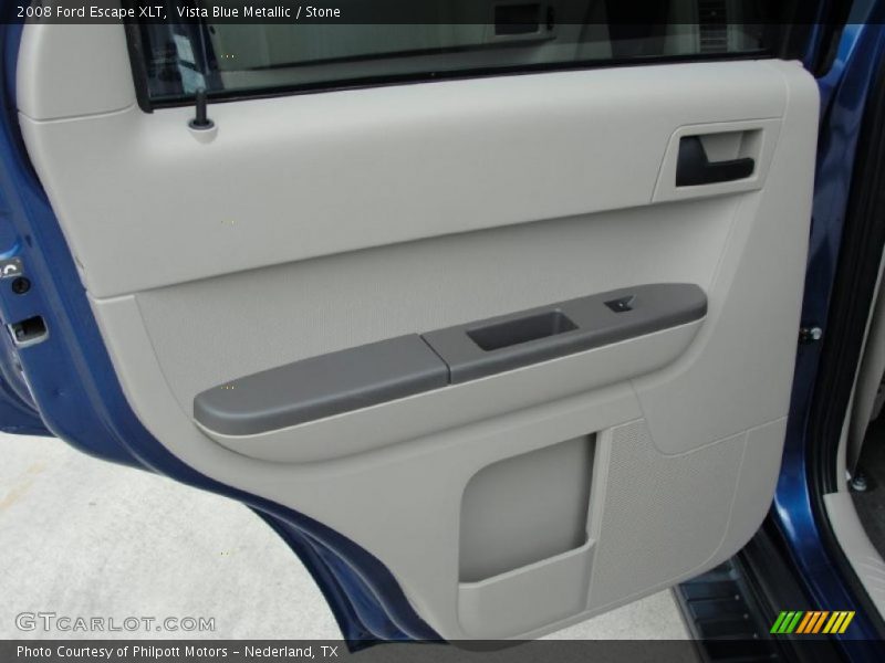 Vista Blue Metallic / Stone 2008 Ford Escape XLT