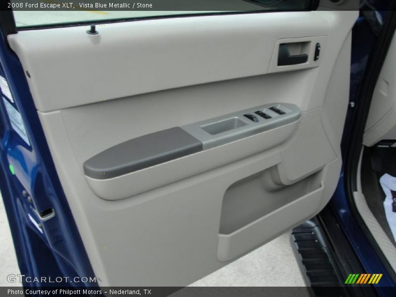 Vista Blue Metallic / Stone 2008 Ford Escape XLT