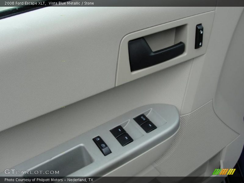 Vista Blue Metallic / Stone 2008 Ford Escape XLT