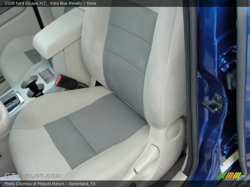 Vista Blue Metallic / Stone 2008 Ford Escape XLT