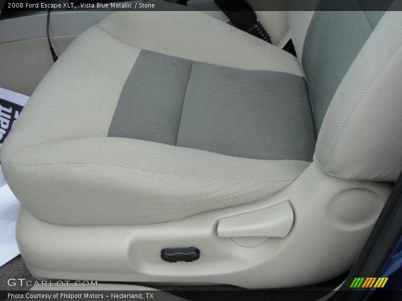 Vista Blue Metallic / Stone 2008 Ford Escape XLT
