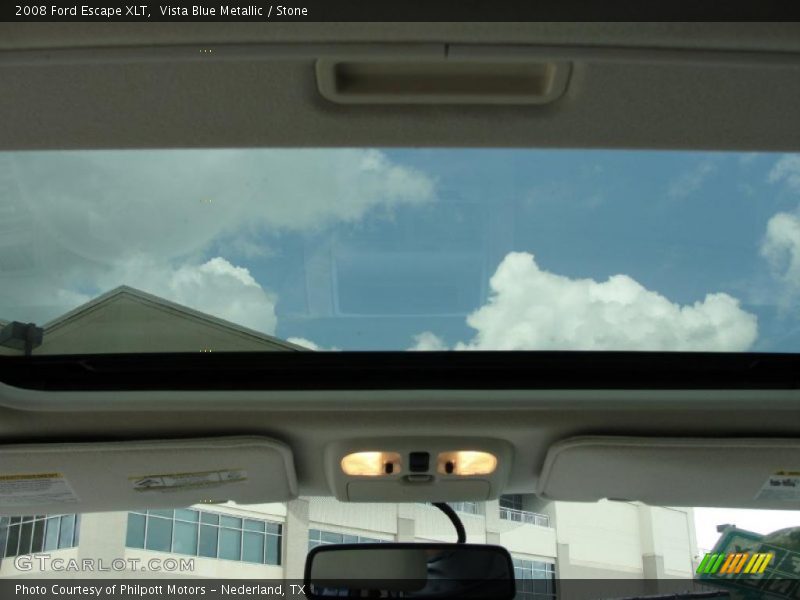 Vista Blue Metallic / Stone 2008 Ford Escape XLT