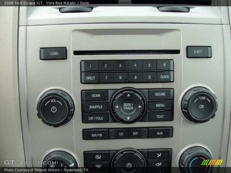 Vista Blue Metallic / Stone 2008 Ford Escape XLT