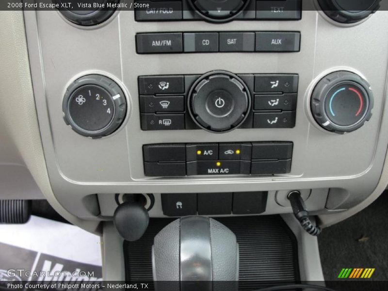 Vista Blue Metallic / Stone 2008 Ford Escape XLT
