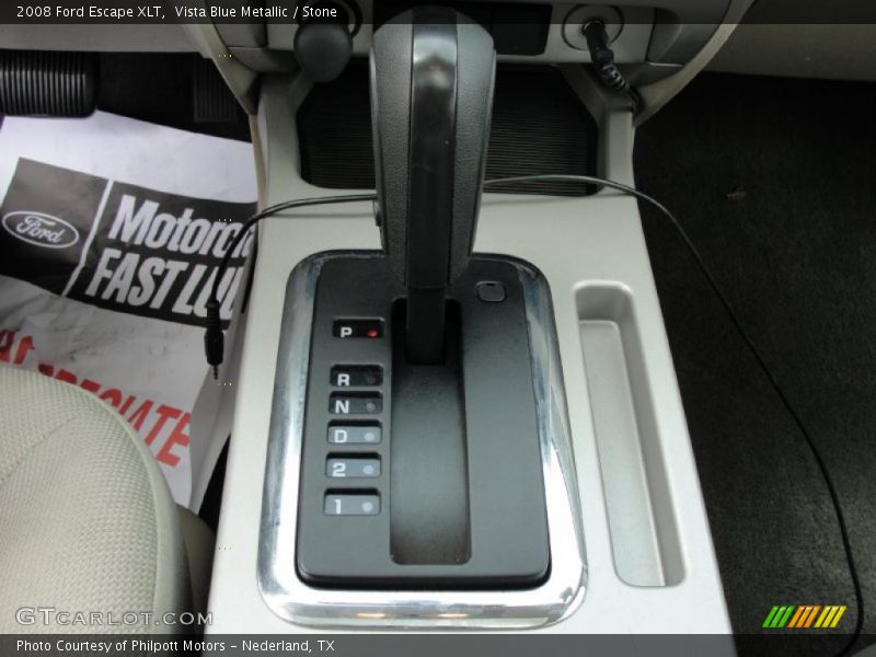 Vista Blue Metallic / Stone 2008 Ford Escape XLT