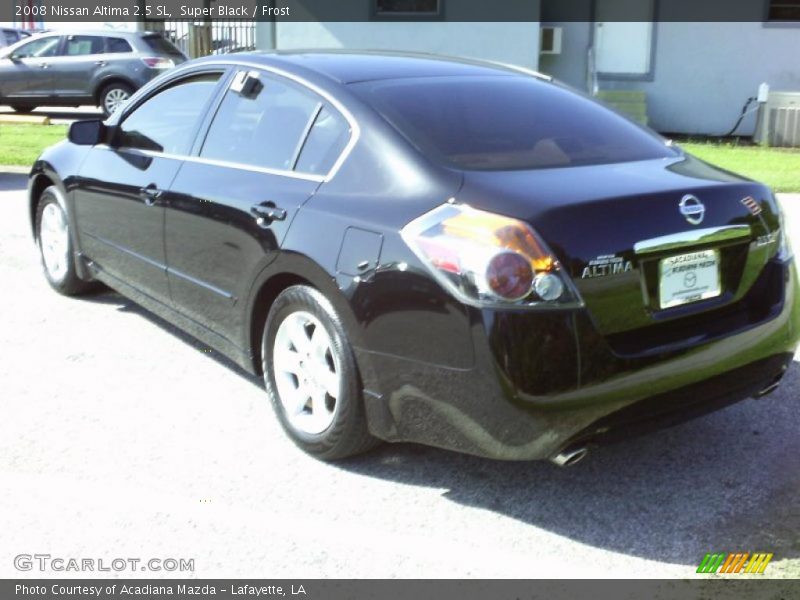 Super Black / Frost 2008 Nissan Altima 2.5 SL