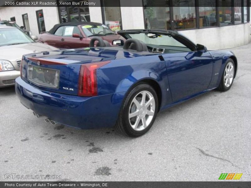 Xenon Blue / Ebony 2006 Cadillac XLR Roadster
