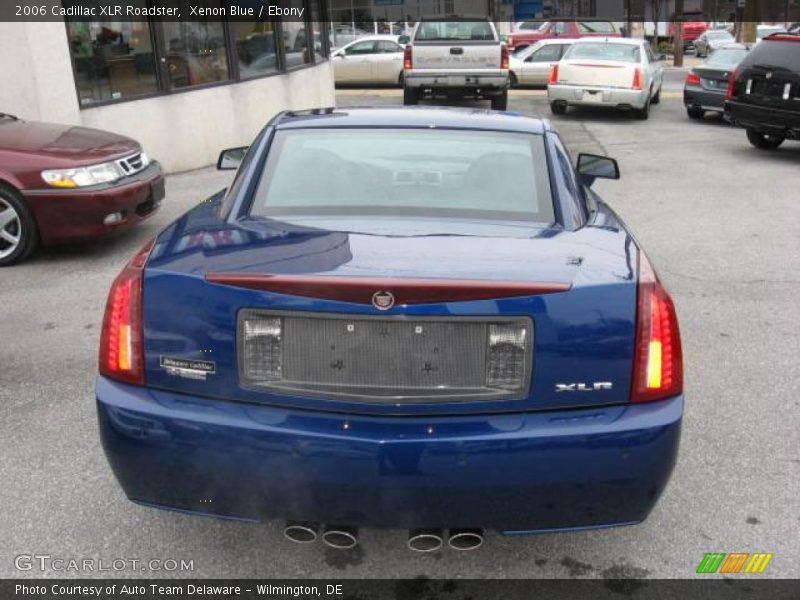 Xenon Blue / Ebony 2006 Cadillac XLR Roadster