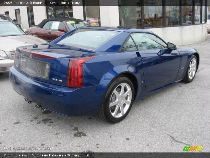 Xenon Blue / Ebony 2006 Cadillac XLR Roadster