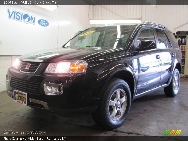 Black Onyx / Tan 2006 Saturn VUE V6