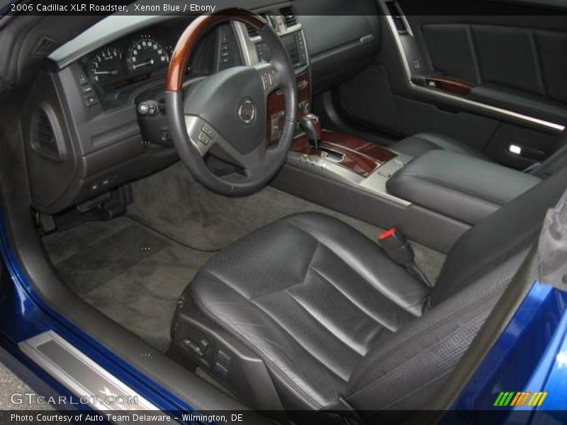 Xenon Blue / Ebony 2006 Cadillac XLR Roadster