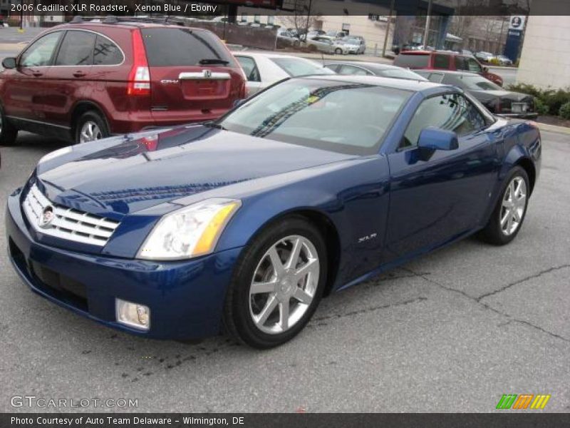 Xenon Blue / Ebony 2006 Cadillac XLR Roadster