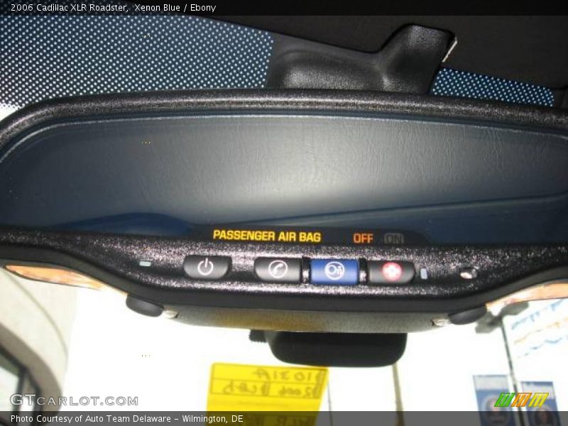 Xenon Blue / Ebony 2006 Cadillac XLR Roadster