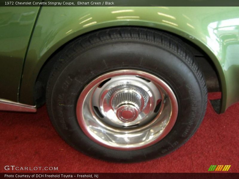 Elkhart Green / Black 1972 Chevrolet Corvette Stingray Coupe