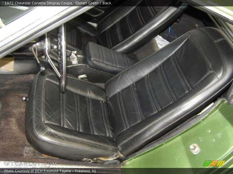 Elkhart Green / Black 1972 Chevrolet Corvette Stingray Coupe