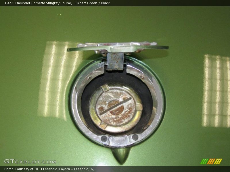 Elkhart Green / Black 1972 Chevrolet Corvette Stingray Coupe