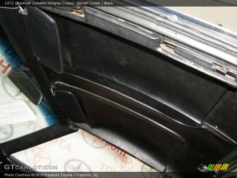 Elkhart Green / Black 1972 Chevrolet Corvette Stingray Coupe