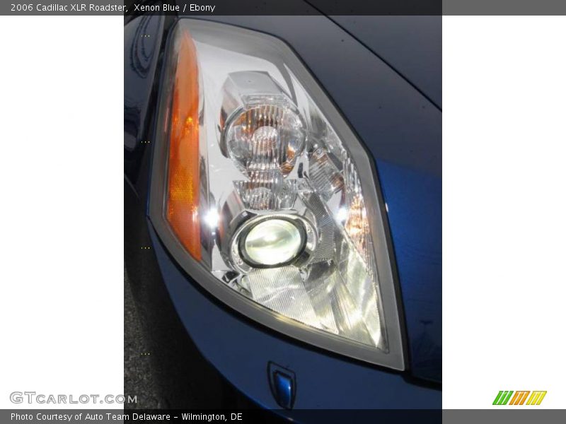 Xenon Blue / Ebony 2006 Cadillac XLR Roadster