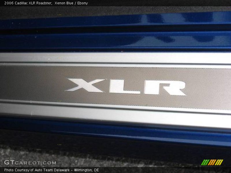 Xenon Blue / Ebony 2006 Cadillac XLR Roadster