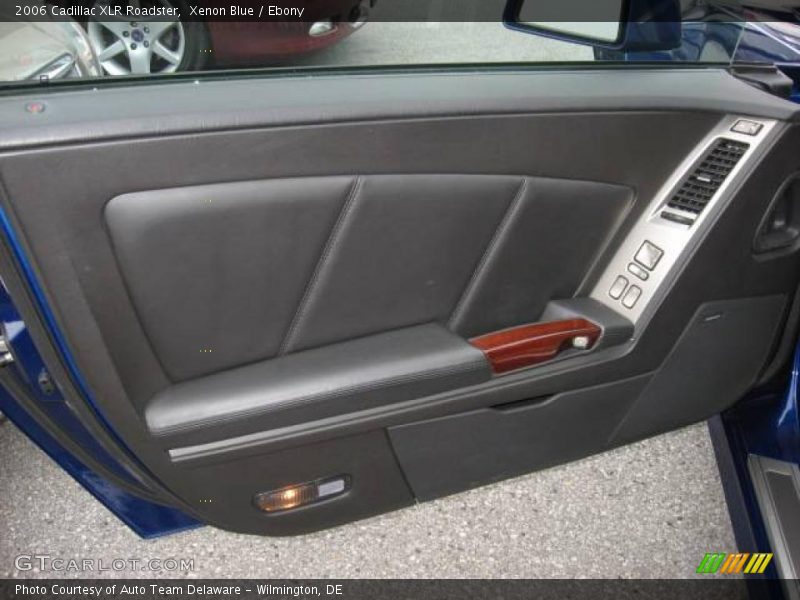 Xenon Blue / Ebony 2006 Cadillac XLR Roadster