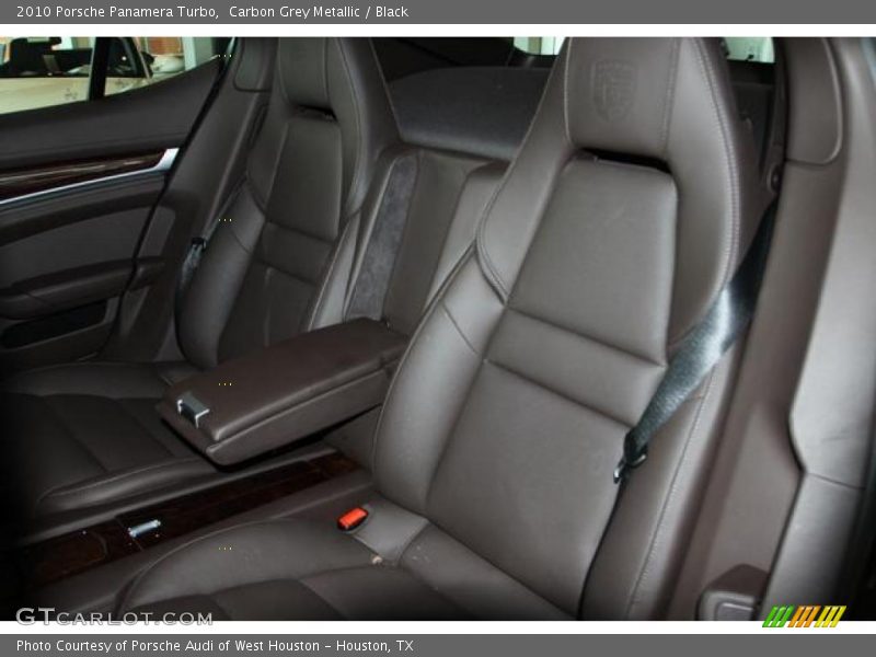 Carbon Grey Metallic / Black 2010 Porsche Panamera Turbo