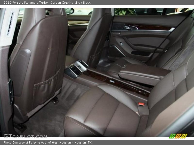 Carbon Grey Metallic / Black 2010 Porsche Panamera Turbo