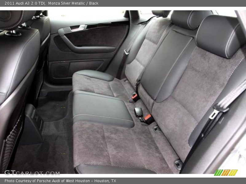 Monza Silver Metallic / Black 2011 Audi A3 2.0 TDI