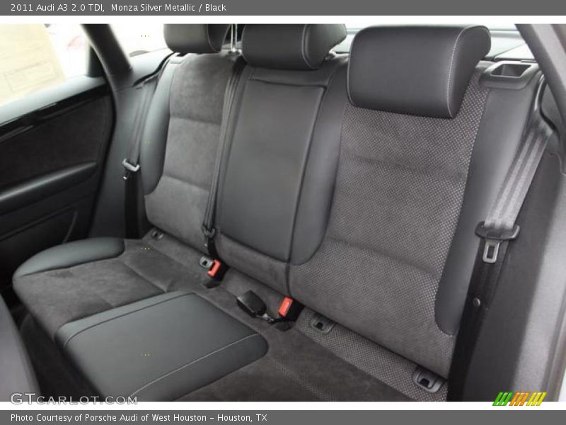 Monza Silver Metallic / Black 2011 Audi A3 2.0 TDI