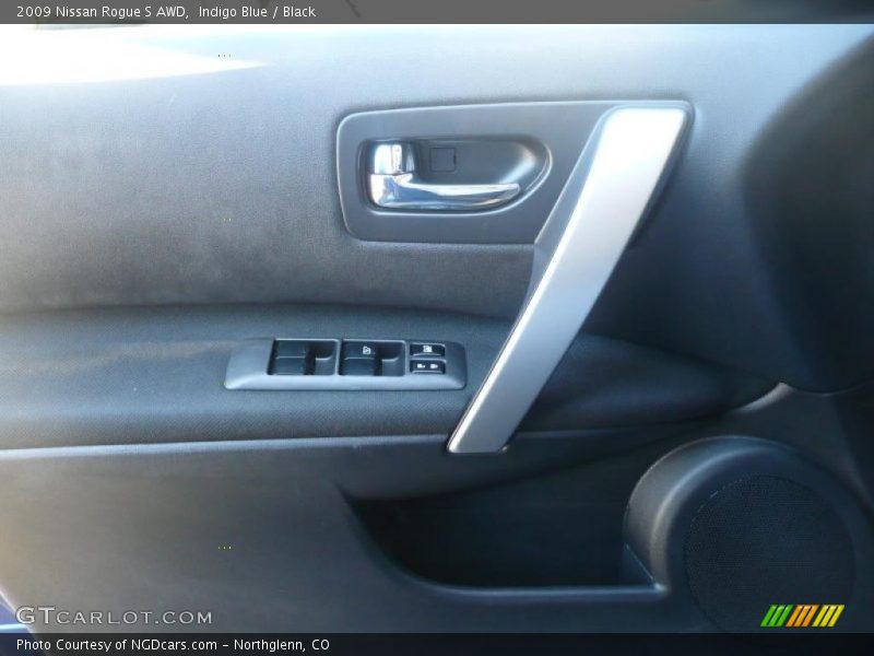 Indigo Blue / Black 2009 Nissan Rogue S AWD